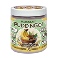 PuddinGo!® Banán és csokoládé ízű instant pudingpor, 300g