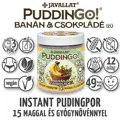 PuddinGo!® Banán és csokoládé ízű instant pudingpor, 300g