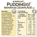 PuddinGo!® Banán és csokoládé ízű instant pudingpor, 300g