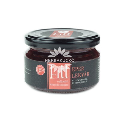 Fitt Energiacsökkentett Eperlekvár 210g