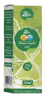 Zafir D3+K2 Vitamin Komplex cseppek 50ml