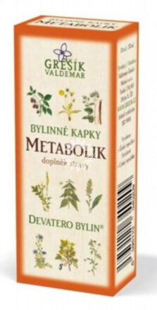 Grešík gyógynövényes cseppek - Metabolik 50 ml