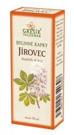 Grešík gyógynövényes cseppek - Vadgesztenye 50 ml