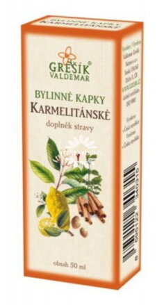 Grešík gyógynövényes cseppek - Karmelitán 50 ml