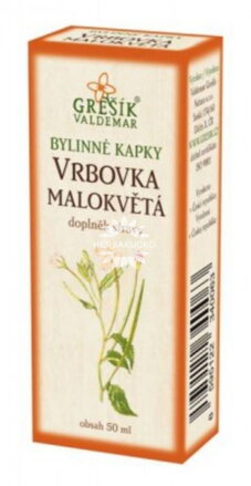 Grešík gyógynövényes cseppek - Kisvirágú füzike 50 ml