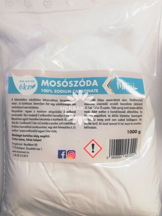 MM natur eko mosószóda - 100% nátrium karbonát – 1000g