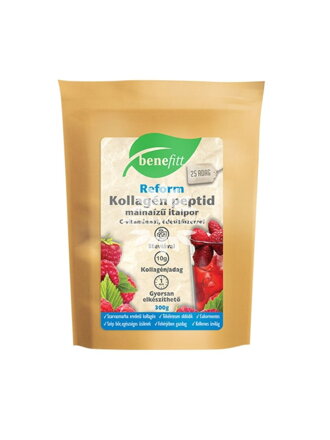 Benefitt Reform Kollagén peptid - málnaízű + C-vit. 300g