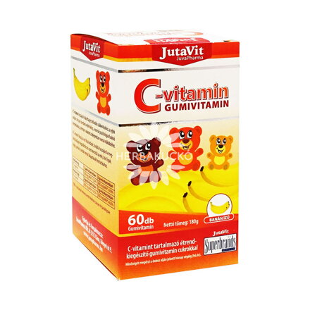 JUTAVIT GUMIVITAMIN C-VITAMIN 60DB