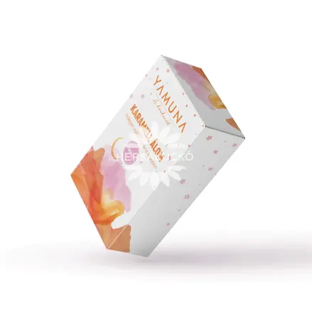 Yamuna Karamelový sen tuhé mydlo s karamelovou vôňou 110 g