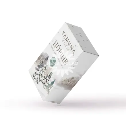 Yamuna Snehová vločka tuhé mydlo s vôňou vanilkového cukru 110 g