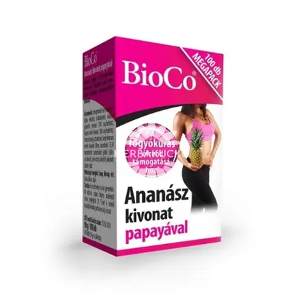 BioCo Ananásový extrakt s papájou, 100 ks BioCo Ananásový extrakt s papájou, 100 ks
