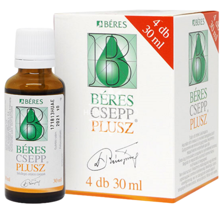 Béres Csepp Plus 4x30ml