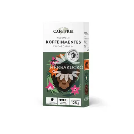 Cafe Frei Kolumbiai koffeinmentes Caldas Caturra - 125 g - szemes
