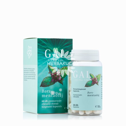 GAL Borsmentaolaj,  100 mg x 60 capsules