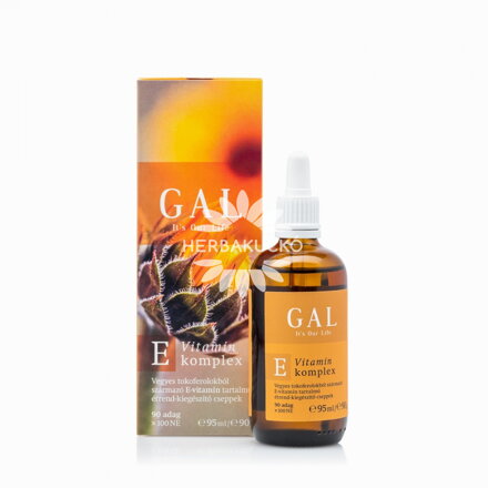 GAL E-vitamin-komplex, 100 IU x 90 servings