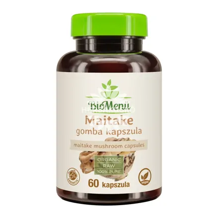 BioMenü BIO Maitake gomba kapszula, 60 db