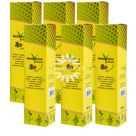 Herbafulvo papaya csomag – 6×750 ml – 10% kedvezménnyel