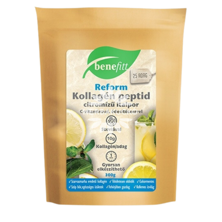 Benefitt Reform Kollagén peptid - citromízű + C-vit.