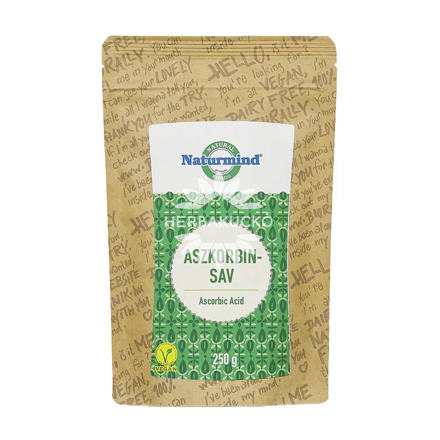 Naturmind Kyselina L-askorbová,  250g
