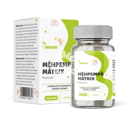 Netamin Materská kašička Matrix kapsuly 60 ks – ženšen, propolis, 10-HDA