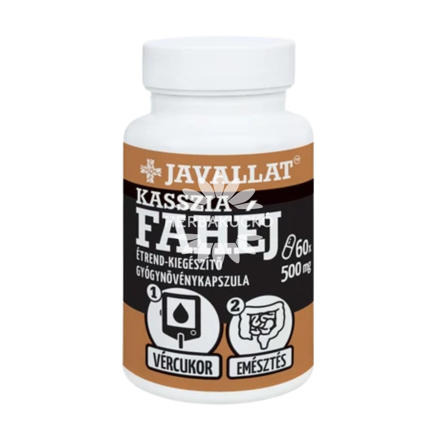 JAVALLAT Kasszia fahéj kapszula 60 db