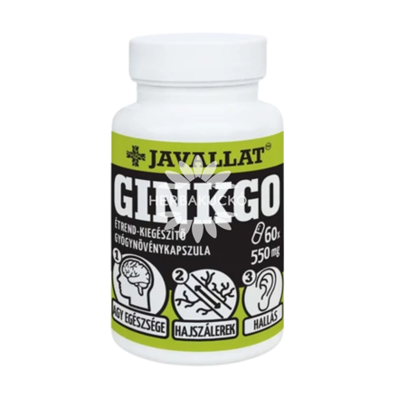 JAVALLAT Ginkgo kapszula 60 db
