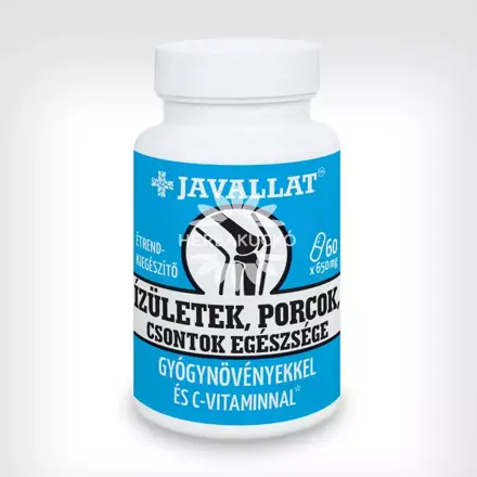 JAVALLAT® ÍZÜLETEK, PORCOK, CSONTOK EGÉSZSÉGE