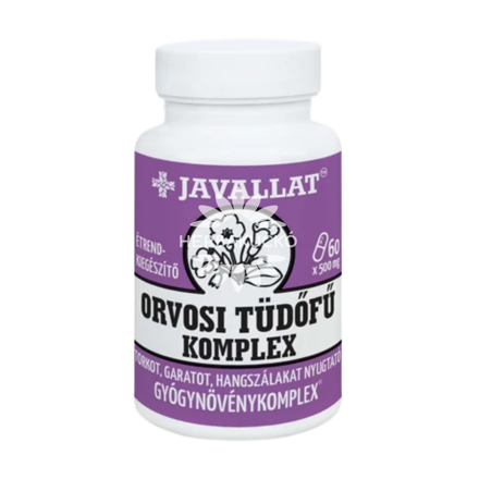 Javallat® Tüdőfű komplex, 60 db