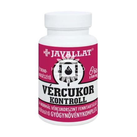 Javallat® Vércukor kontroll, 60 db
