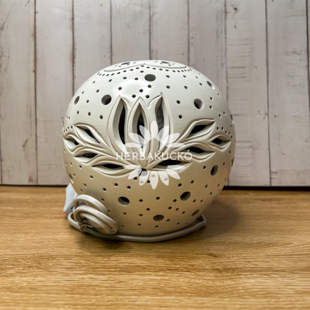 Gömb alakú korondi sólámpa