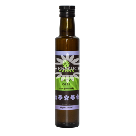 Manna hidegen sajtolt lenmagolaj 250 ml