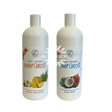 Eco-Z penový kúpeľ s bambuckým a kokosovým maslom, 500 ml