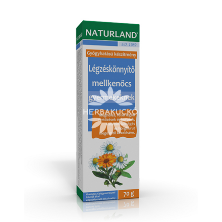 NATURLAND Masť na priedušky pre deti 70 g