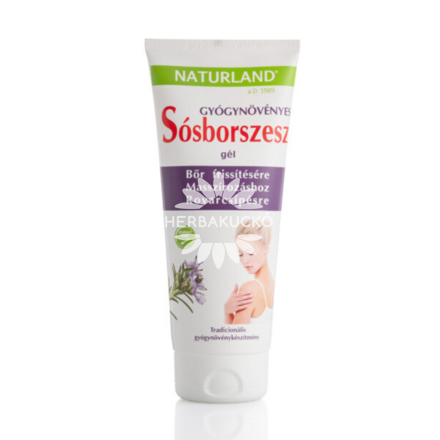 NATURLAND Gyógynövényes sósborszesz gél 180 ml