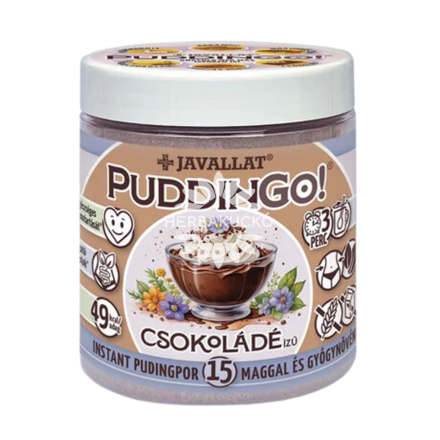  PuddinGo!® Csokoládé ízű instant pudingpor, 300g
