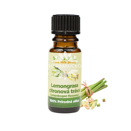 Lemongrass illóolaj – Cymbopogon flexuosus (10 ml)