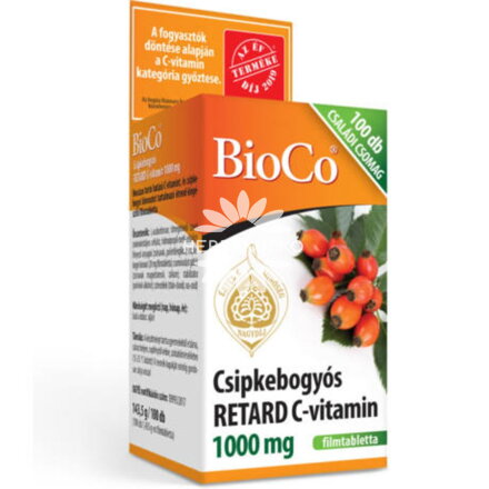 BioCo Csipkebogyós RETARD C-vitamin 1000mg 100 tabl.