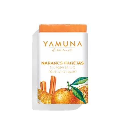 Narancs-fahéjas hidegen sajtolt szappan 110 g
