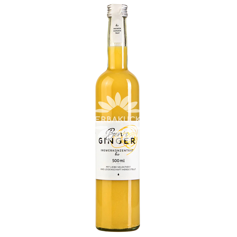 Ben's Ginger Bio „Gyömbérkoncentrátum” – 500 ml