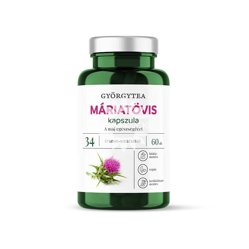Györgytea Máriatövis kapszula, 60 db