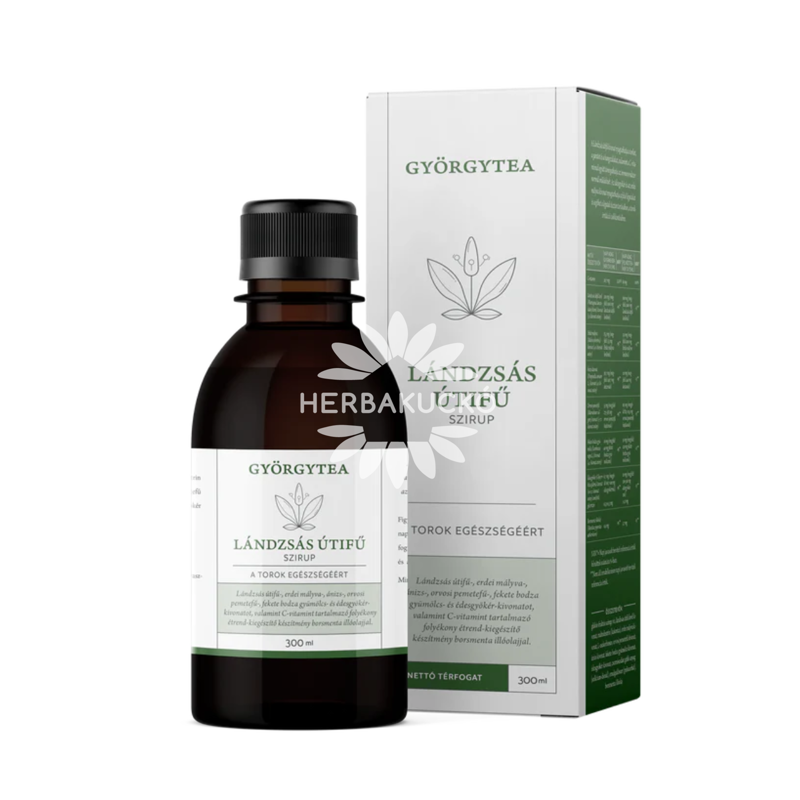 Györgytea Lándzsás útifű szirup 300 ml