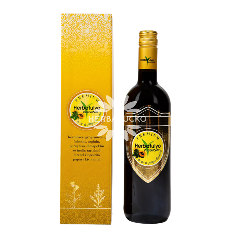 Herbafulvo Essencia Premium Papaya kivonattal, 750 ml