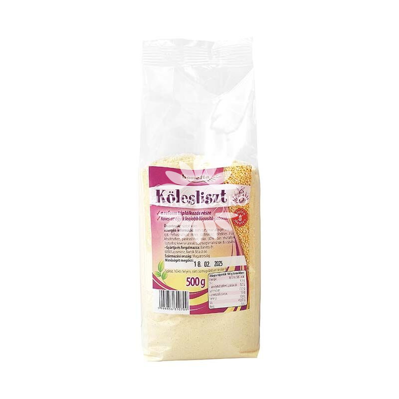 Bonetta Gluténmentes kölesliszt, 500 g