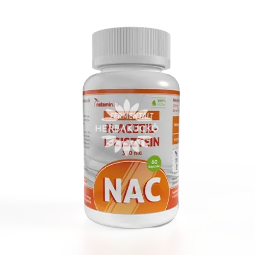 Netamin Fermentált N-acetil-L-cisztein kapszula – 60 db Netamin Fermentált N-acetil-L-cisztein kapszula – 60 db