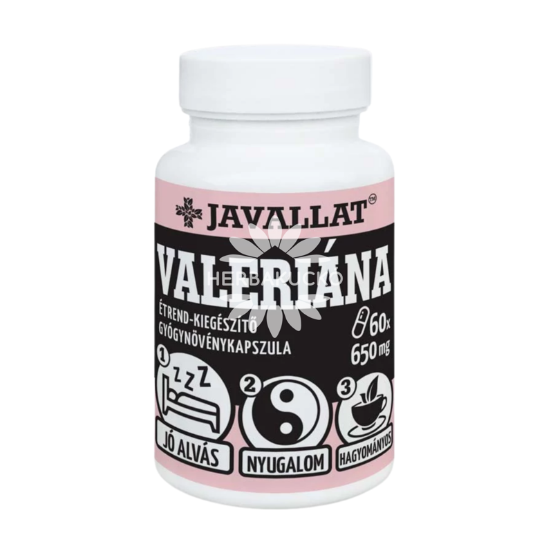 Javallat® Valeriána lekárska kapsule, 60 ks