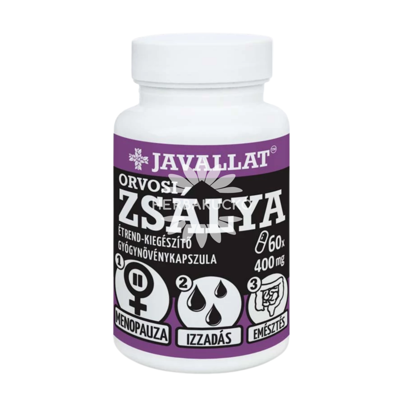 Javallat® Orvosi zsálya kapszula, 60 db Javallat® Orvosi zsálya kapszula, 60 db