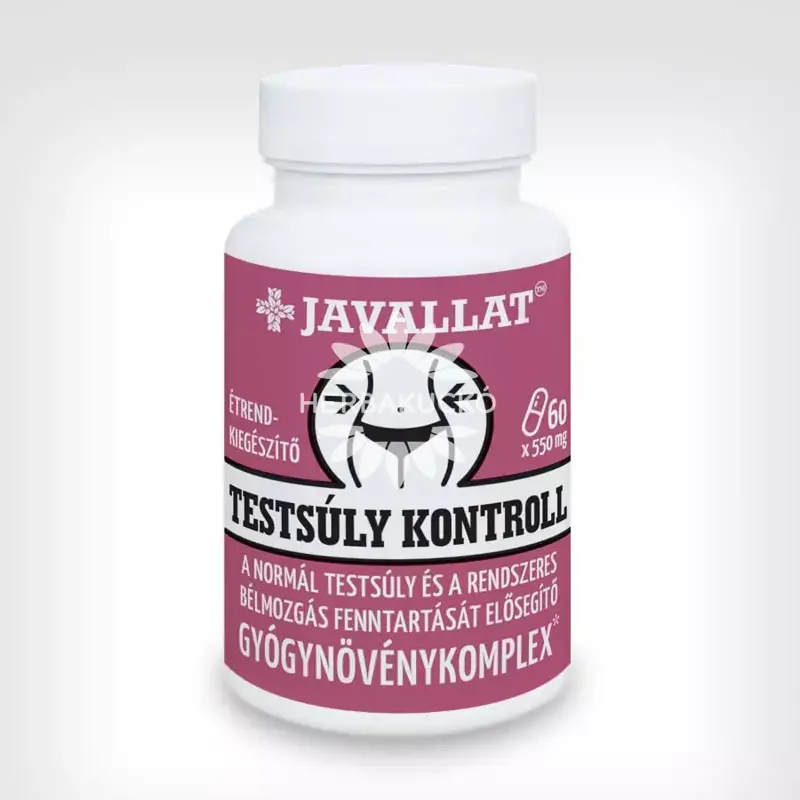 JAVALLAT® TESTSÚLY KONTROLL JAVALLAT® TESTSÚLY KONTROLL