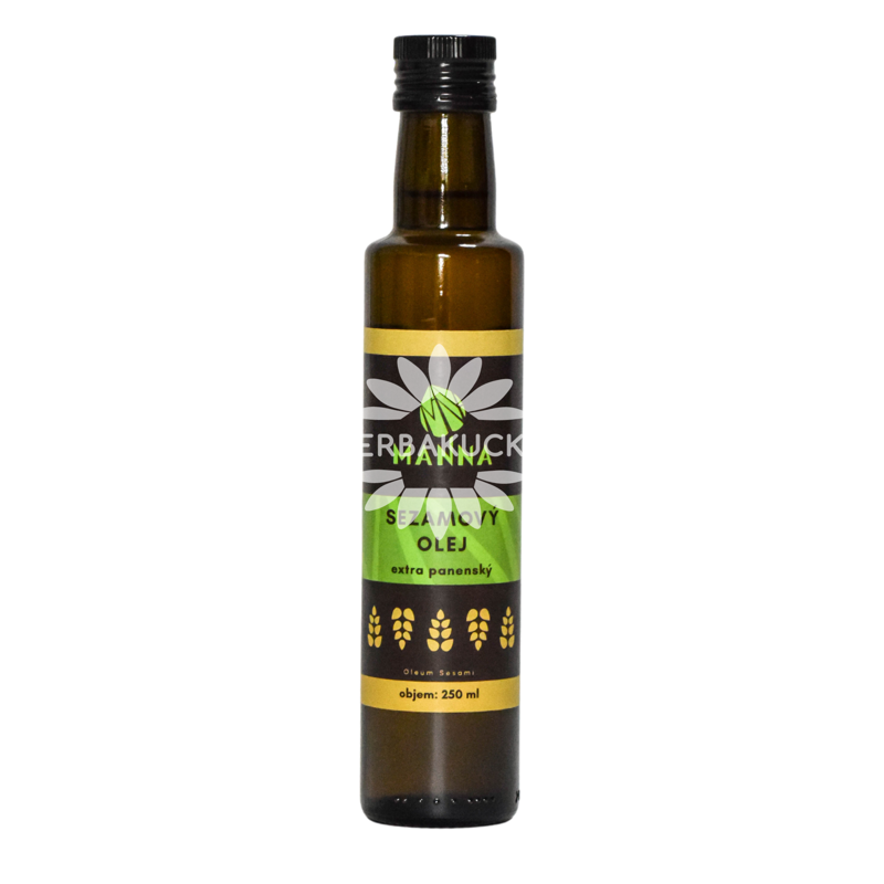 Manna sezamový olej 250 ml – extra panenský, lisovaný za studena