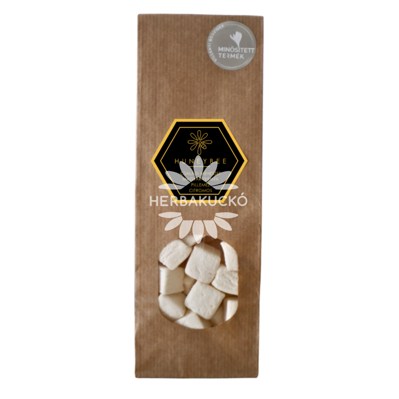 Medové penové cukríky s citrónom Pilleméz, 100g