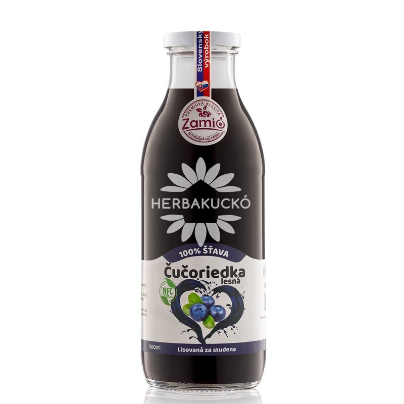 Zamio 100% Feketeáfonya-lé 500 ml Zamio 100% Feketeáfonya-lé 500 ml
